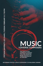 Faculty Recital: Music for Tenor Saxophone by Diverse Composers